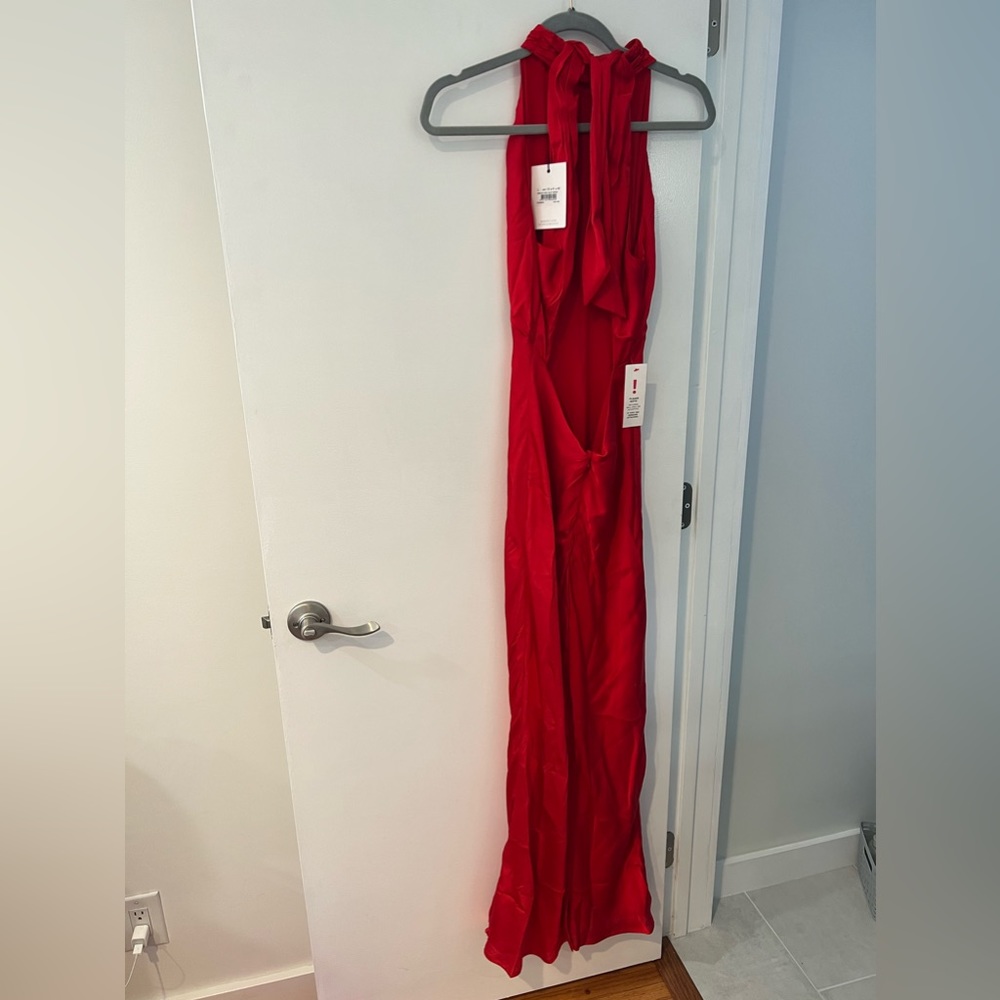 Amalfi Bardot red slip dress - Picture 5 of 6